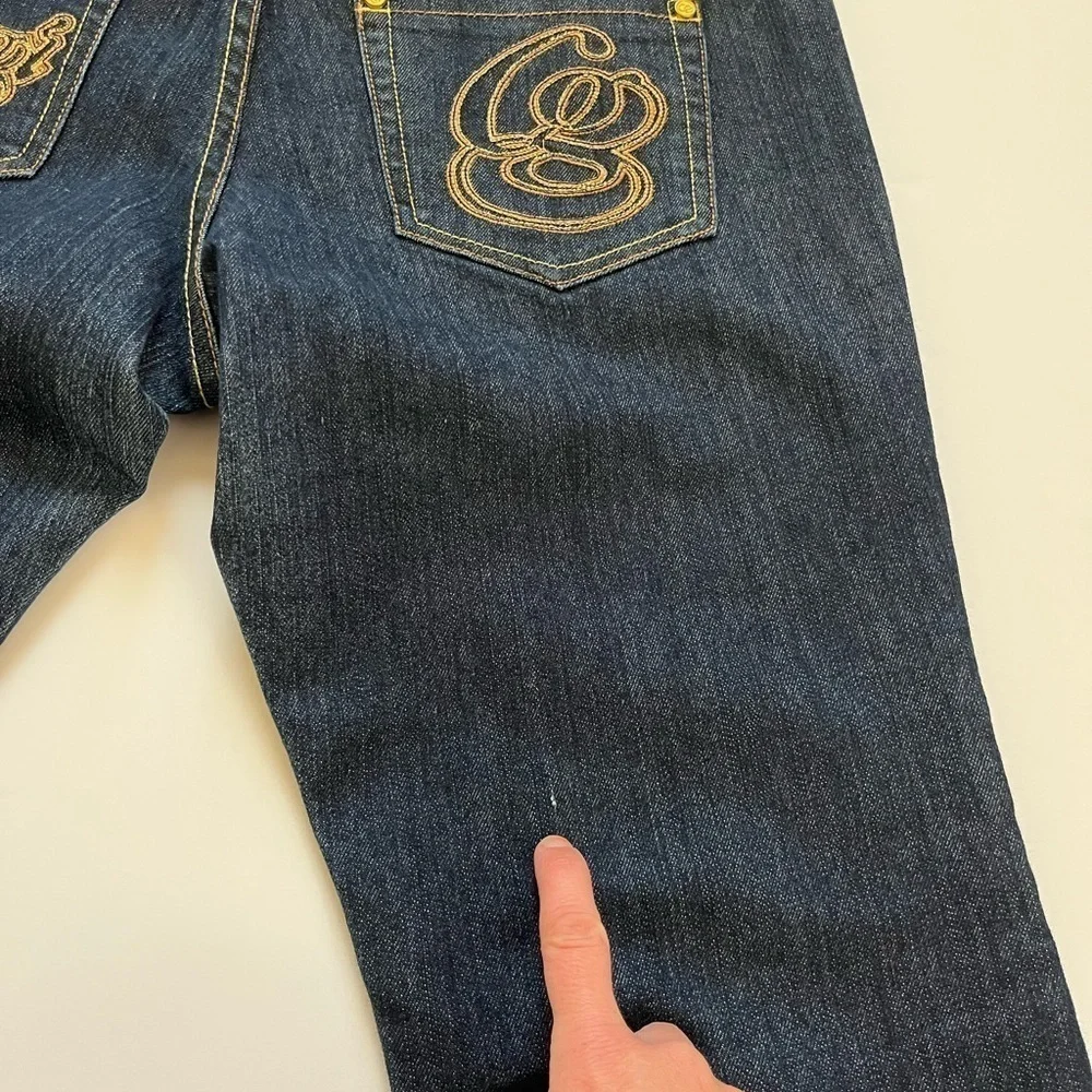 Coogi Dark Wash Embroidered Jeans Size 11/12